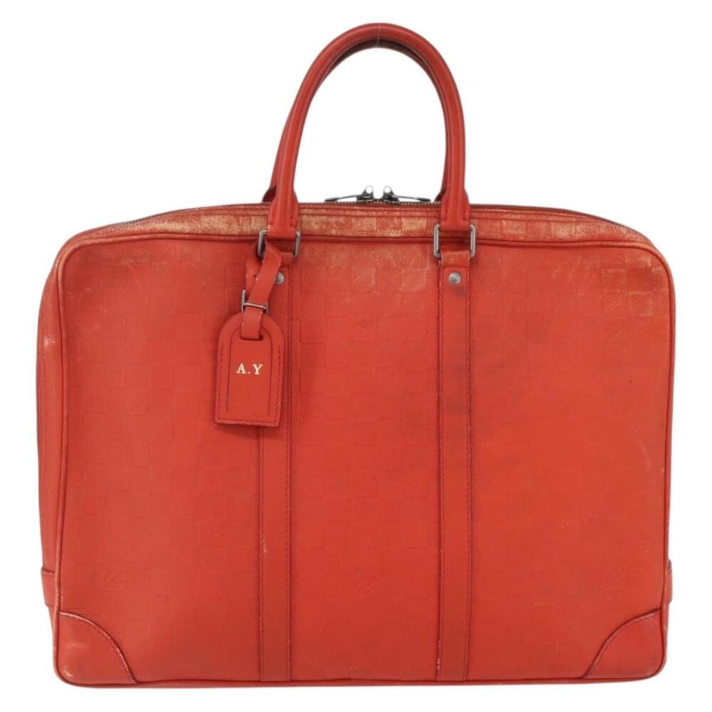 LOUIS VUITTON Damier Infini Porte Documents Voyage Bag N41143 LV Auth ka518 - Picture 13 of 16